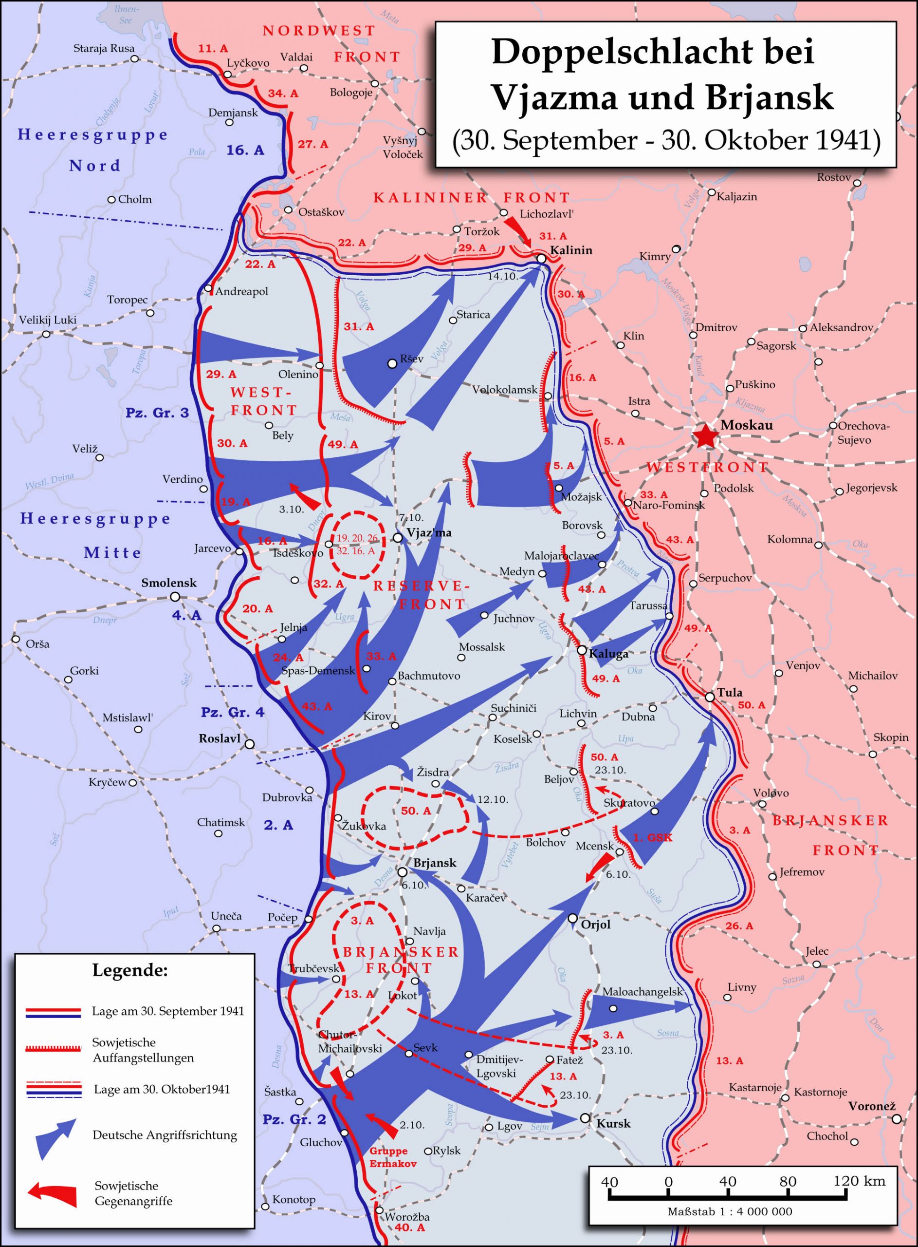 ยุทธการกรุงมอสโก (Battle of Moscow) ความพ่ายแพ้ของกองทัพนาซีเยอรมัน